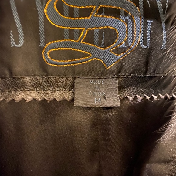 Genuine Leather & Fur women’s coat